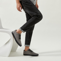 Chaussures en toile de style tennis à enfiler, logo personnalisé, fabriquées à Wenzhou, pour hommes, style sport, extérieur, nouveau style