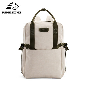 Casual Sports Backpack For Women Lightweight Solid Color With Zipper Pockets Water Repellent Leisure Travel Backpack - Product Image 4