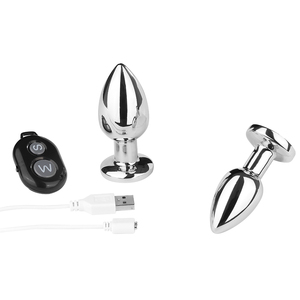 هزاز شرجي قابل لإعادة الشحن بـ10 أوضاع اهتزاز مع جهاز تحكم عن بعد مقاوم للماء ألعاب جنسية شرجية للرجال - Product Image 2