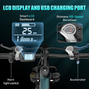 Aairsk GT900 Vélo Électrique de Loisirs entrepôt UE, Cadre en Acier Carbone 36V 13AH, Batterie Cachée Longue Durée - Product Image 5