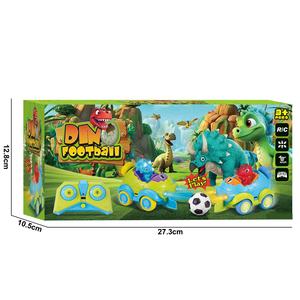 MILI 2.4GHz 4 canaux RC <span class=keywords><strong>dinosaure</strong></span> voiture enfants jouets pour se battre jouer 2 joueurs voiture télécommandée avec lumière et musique - Product Image 3