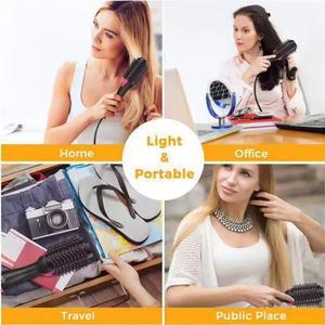Nuevo Secador de Pelo Portátil de Viaje 2 en 1, Secador de Pelo Profesional de Salón con Iones Negativos, Rizador de Pelo para el Hogar - Product Image 6