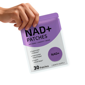 Patchs NAD+ Personnalisables avec Logo, 30 Pièces, Patchs Complémentaires NAD <span class=keywords><strong>Anti</strong></span>-Âge avec NMN et Resvératrol pour Femmes et Hommes, Absorption Améliorée - Product Image 4