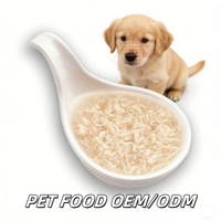 Usine OEM/ODM, vente en gros, échantillons gratuits, ingrédients entièrement naturels, nourriture humide pour chats à base de viande fraîche, friandises pour chats