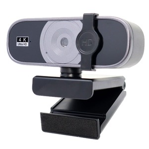 Cámara web 4K Ultra HD CMOS con 8 megapíxeles, PDAF, enfoque automático rápido, 30 fps, USB y micrófonos para cursos en línea, estudio y reuniones. - Product Image 1