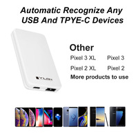 Chargeur mural USB-C plat, 2 en 1, pliable, prise US, fin, 30W, chargeurs et adaptateurs de voyage rapides, PD QC 3.0, chargeur GaN pour téléphone portable