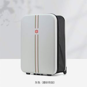 Foldable Rolling Suitcase with Handle - Lightweight 20'/24" Carry on Luggage for Business Travel & Promotional Corporate <b>Gifts</b> - Product Image 2