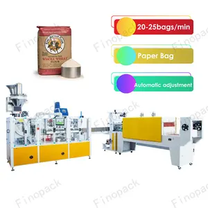 Fast Delivery Fully Automatic Flour Packing Machine Flour Bag Filling Machine Flour Mill Packing Machine