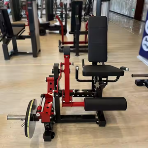 Uso comercial Nuevo diseño Entrenamiento Acero Gimnasio Equipo de fitness Placa Cargada Extensión de pierna Curl de pierna para gimnasio Club - Product Image 4