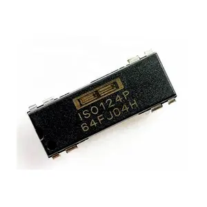 Precision isolation amplifier DIP8 ISO124P for IC chips