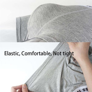 Bóxers de algodón para hombre, ropa interior transpirable con logotipo personalizado del fabricante - Product Image 5