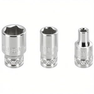 Fervi Hexagon <b>Socket</b> Wrench Normal Series 6mm 8mm 10mm Chrome Vanadium Steel - Product Image 2