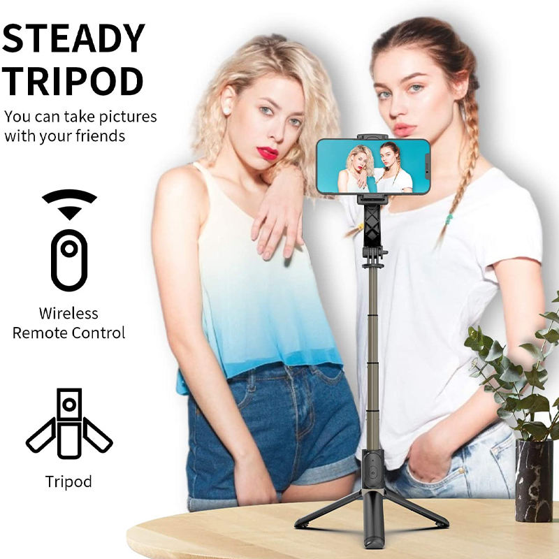 Q08 Gimbal Stabilizer - 360 Rotation for Phone Selfie Stick