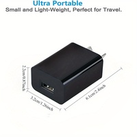 Pengisi Daya Dinding USB SAA Fast Charging dengan Colokan AU/US/UK/EU dan Set Kabel 1M/1.5M/2M untuk Ponsel, Earphone, dan Aksesori Daya Perangkat