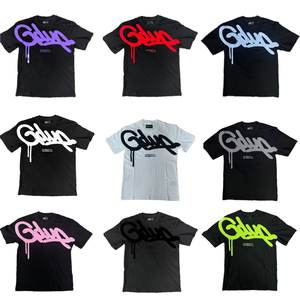 เสื้อยืดโอเวอร์ไซส์แขนสั้นลำลองแบรนด์ GEEDUP พิมพ์ลายตัวอักษร ดีไซน์ทันสมัย ผ้าฝ้ายแท้ 100% คุณภาพเยี่ยม สินค้ามาใหม่สำหรับผู้ชาย - Product Image 1