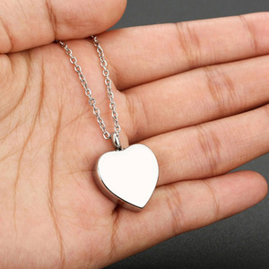 Collar con urna de corazón para cenizas, joyería de cremación para hombres y mujeres, colgante de recuerdo, <span class=keywords><strong>te</strong></span> See en el otro lado de las estrellas - Product Image 4