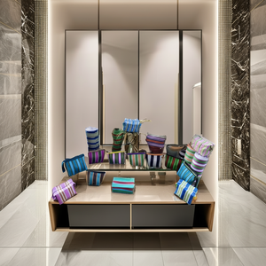 Sac pochette cosmétique matelassé personnalisable sacs en plastique promotionnels en polypropylène recyclé dans différents styles tailles conceptions - Product Image 1