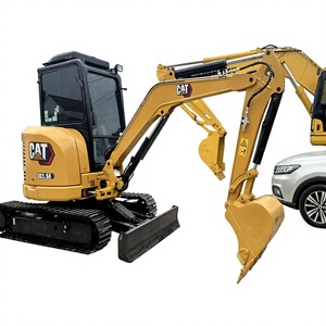 รถขุดขนาดเล็กมือสอง Caterpillar CAT 303.5E 3.5 ตัน ระบบไฮดรอลิก เครื่องยนต์ดีเซล แบบตีนตะขาบ - Product Image 1
