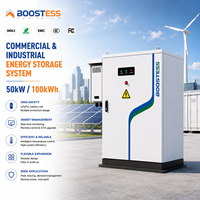 100kwh 산업용 및 상업용 에너지 저장 태양광 셀 100kwh 50kwh 공랭식 통합 에너지 저장 시스템