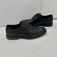 Mocassins Homme Classiques Noirs à Lacets, Bout Fermé, Imperméables, Tige en PU, Bonne Qualité, Pas Chers, Rehaussants, Chaussures Habillées Officielles