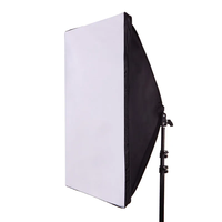 Boîte à lumière parapluie rectangulaire professionnelle 50x70cm pour la prise de vue en studio d'éclairage de photographie