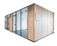 Mur coulissant d'usine, cloison pliante et séparateur de pièce, cloison acoustique mobile pliante