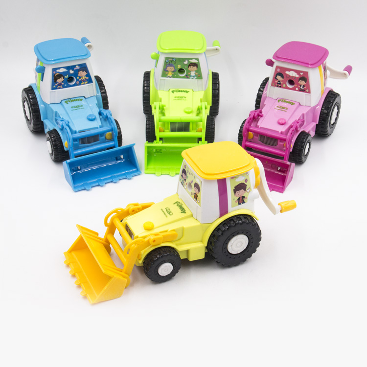 Школьные принадлежности, канцелярские принадлежности, акция, механическая ручная точилка для карандашей в форме экскаватора для детей