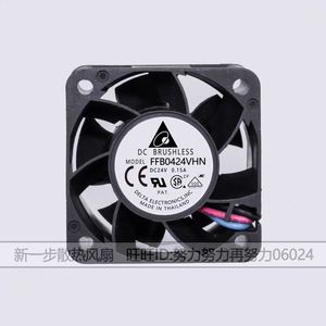Ventilateur de refroidissement sans balais Delta FFB0424VHN 40x40mm 24V DC pour onduleur - Product Image 1