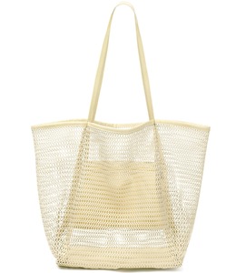 Customized Large-sized Mesh Summer Autumn <strong>Open</strong> Embroidery Beach Tote <strong>Bag</strong> Casual Handbag for Women Foldable Single-shoulder <strong>Bag</strong> - Product Image 2