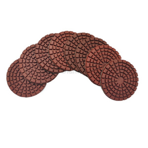 Bantalan pemoles beton ikatan keramik hibrid 5 inci untuk mesin pemoles tangan - Product Image 6