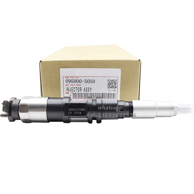 High Quality Diesel Fuel Injector 095000-5050 Common Rail Injection Nozzle RE507860 RE516540 For JOHNDEERE 6068
