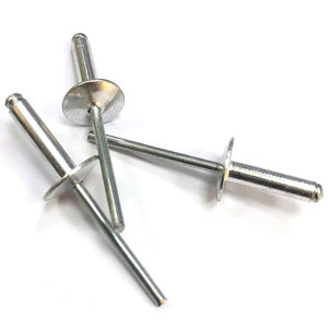 Rivets aveugles en alliage d'aluminium de haute qualité, attaches métalliques pour l'automobile, la machinerie et la construction - Product Image 3