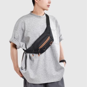 Men's Fanny Pack Black Large Capacity Outdoor Waist Bag Unisex Crossbody Bag Solid Color Durable Travel Accessory - Product Image 3