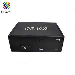 Custom Printed Matte Black Both Sides Printing Corrugated Shipping <b>Box</b> - Product Image 4