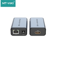 Extensor HDMI 1080P 60Hz, Cable de Red Cat5E y Superior, 150M, Alimentación Unilateral POC, Calibre de Cable