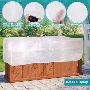 Antigel des plantes Filet anti-insectes Filet de protection des semis horticoles Plantation horticole Couverture de protection contre les insectes oiseaux - Product Image 1