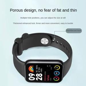 Correa de reloj inteligente de silicona suave original para Xiaomi <span class=keywords><strong>Band</strong></span> 8 <span class=keywords><strong>Pro</strong></span> 9pro para Redmi Watch 4 Accesorios - Product Image 5