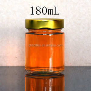 Leak-proof Ergo Glass container với sâu Lug cap cho hạt tiêu Mứt Mật Ong chất lỏng thực phẩm lưu trữ & container - Product Image 2