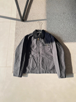 Veste de travail personnalisée pour homme en toile de coton satiné effet vieilli, style Detroit, pour l'hiver