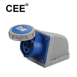 Đầu Cắm Điện 220V CEE 2P + E Ip67, Ổ Cắm Cái Công Nghiệp 32a 3P Chống Nước TUV CB CE - Product Image 3