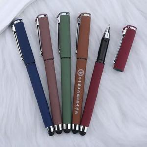 Chất Lượng Cao Màu Xanh Cảm Ứng Mềm Cao Su Hoàn Thành Gel Bút Khuyến Mại Với Biểu Tượng Tùy Chỉnh Dấu Ấn Stylus Bút Cho Điện Thoại Ipaid - Product Image 3