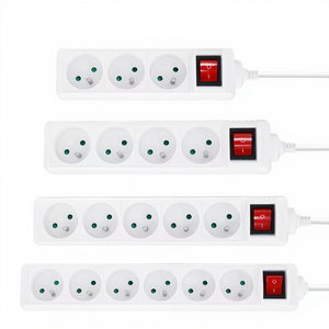 Cable de Extensión Europeo de Grado Industrial a Precio Económico, Enchufe con 4 Tomas, Ecológico, Regleta de Alimentación de 2 m - Product Image 2