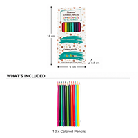 Ensemble de crayons de couleur en bois, 12 couleurs, crayons de couleur solides arc-en-ciel vibrants, papeterie de dessin, fournitures scolaires et de bureau, vente en gros