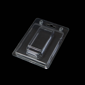 Diseño personalizado, transparente, PET transparente, PVC, 2 piezas, embalaje de blíster colgante, embalaje de plástico con cartón - Product Image 3