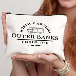 Outer Banks Pouge Life - Bolsa de cosméticos, regalo de <span class=keywords><strong>Netflix</strong></span> para mujer, organizador de cosméticos de viaje, bolsa de aseo, estuche para lápices, bolsa de maquillaje - Product Image 3