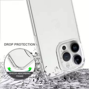 เคสโทรศัพท์ใสแบบนิ่มพิเศษ TPU ป้องกันแรงกระแทก สำหรับ iPhone 16 15 14 13 12 11 อุปกรณ์เสริมโทรศัพท์มือถือ - Product Image 3