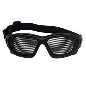 Lunettes tactiques en maille métallique SFB90, résistantes aux chocs, avec sangle supplémentaire, étui de rangement portable pour le paintball - Product Image 3