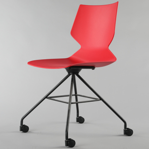 <span class=keywords><strong>Chaise</strong></span> pivotante en plastique de qualité supérieure pour le bureau à domicile, design original conforme à la norme ANSI/BIFMA - Product Image 3