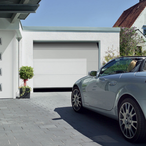 Porte <span class=keywords><strong>de</strong></span> <span class=keywords><strong>garage</strong></span> électrique moderne isolée en aluminium 2026, à commande à distance, fonctionnement automatique, prévention des incendies, insonorisée - Product Image 3