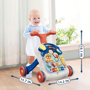 Marche-bébé portable 3 en 1 pour tout-petits, marche-bébé pour apprendre à marcher, jouet à pousser pour bébé de 12 mois et plus - Product Image 1